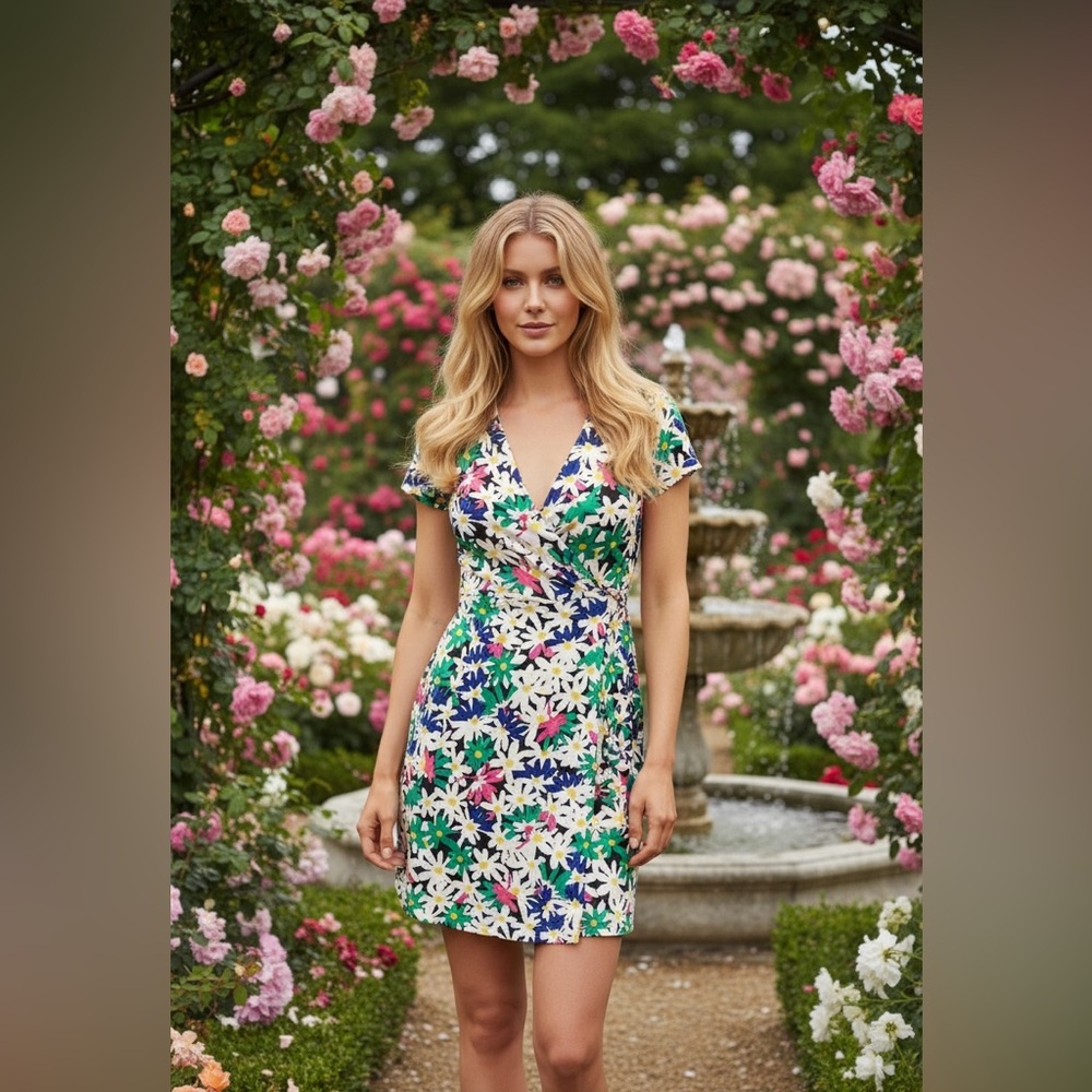Diane von Fürstenberg Daisy wrap dress